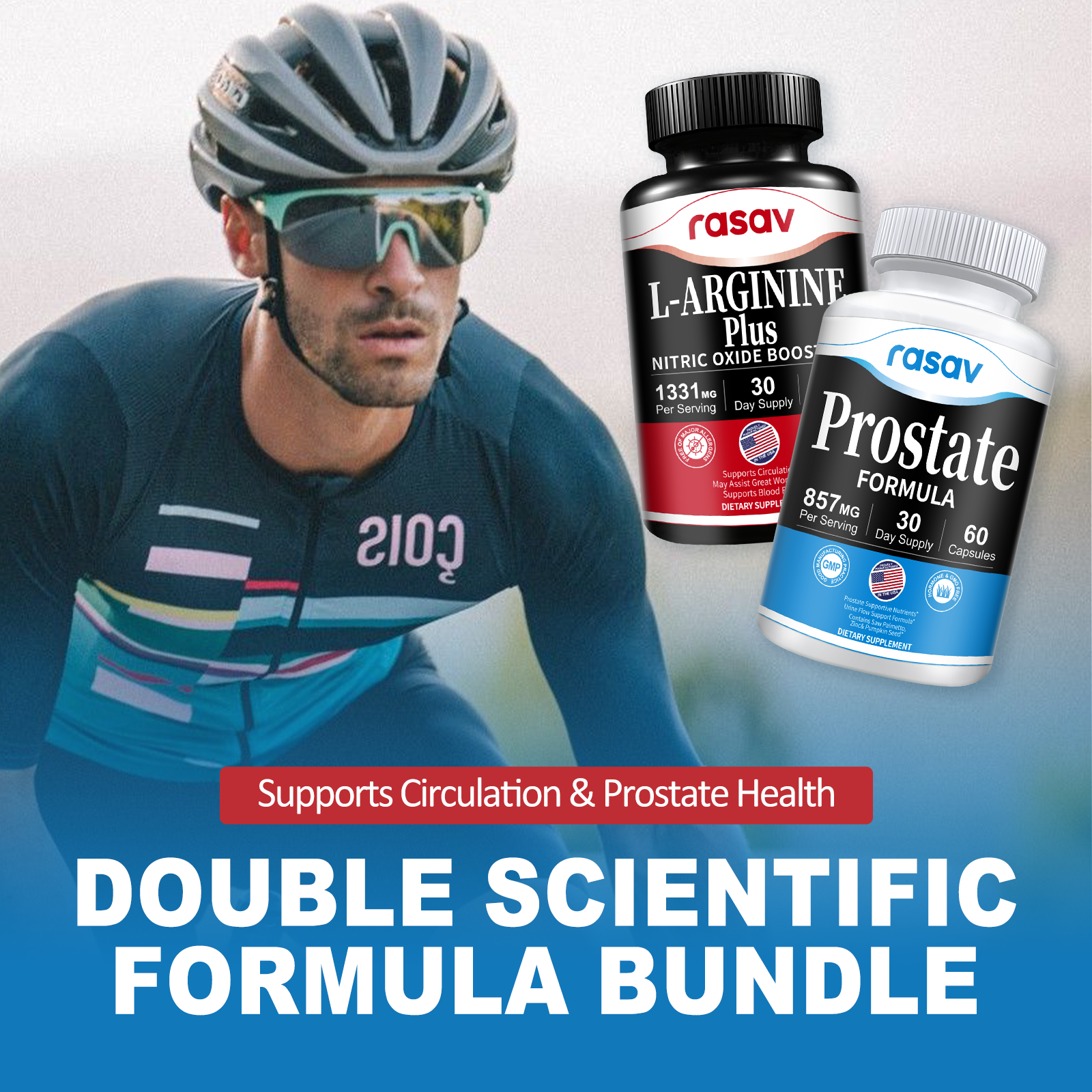 Prostate Supplement & Nitric Oxide Booster Kit