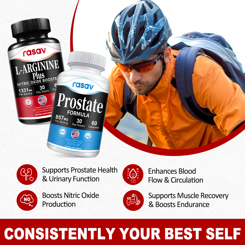 Prostate Supplement & Nitric Oxide Booster Kit