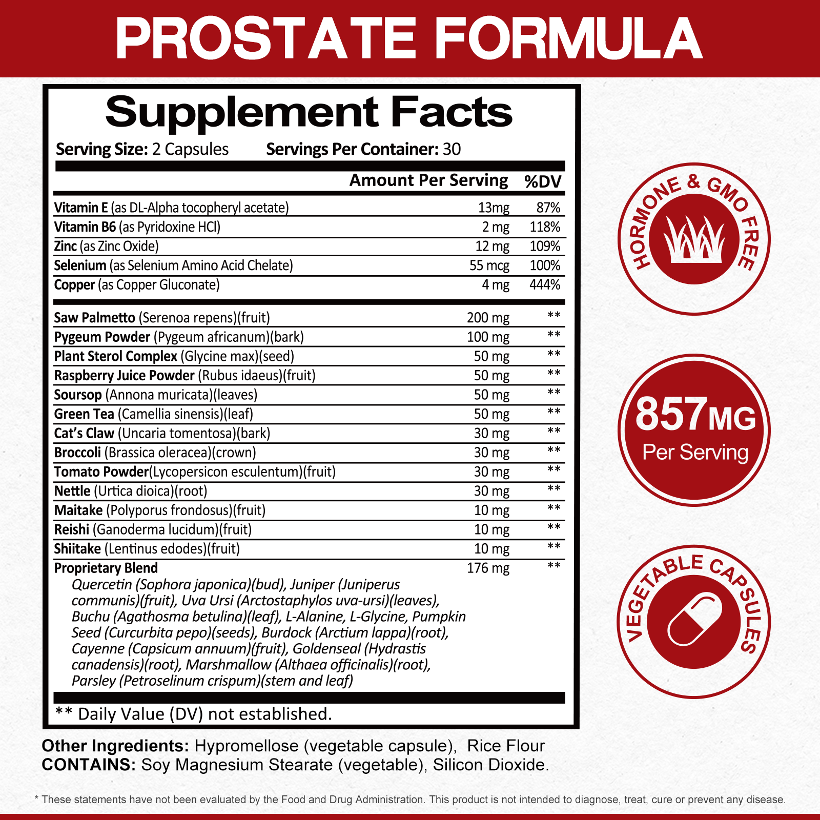 Prostate Supplement & Nitric Oxide Booster Kit